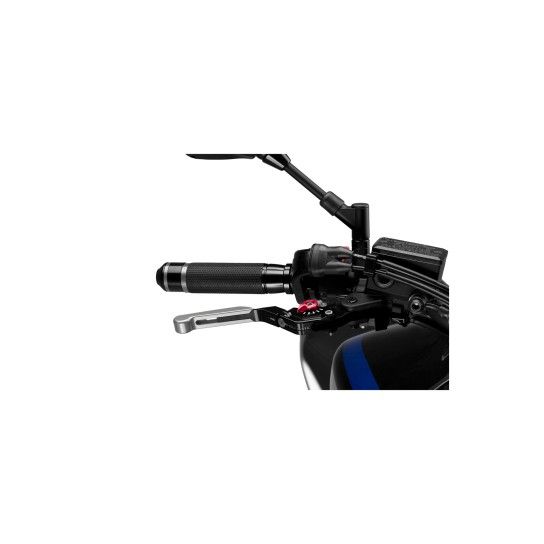 PUIG MANETE DE TRAVAO 3.0 EXTENSIVEL PRATA AFINADOR VERMELHO