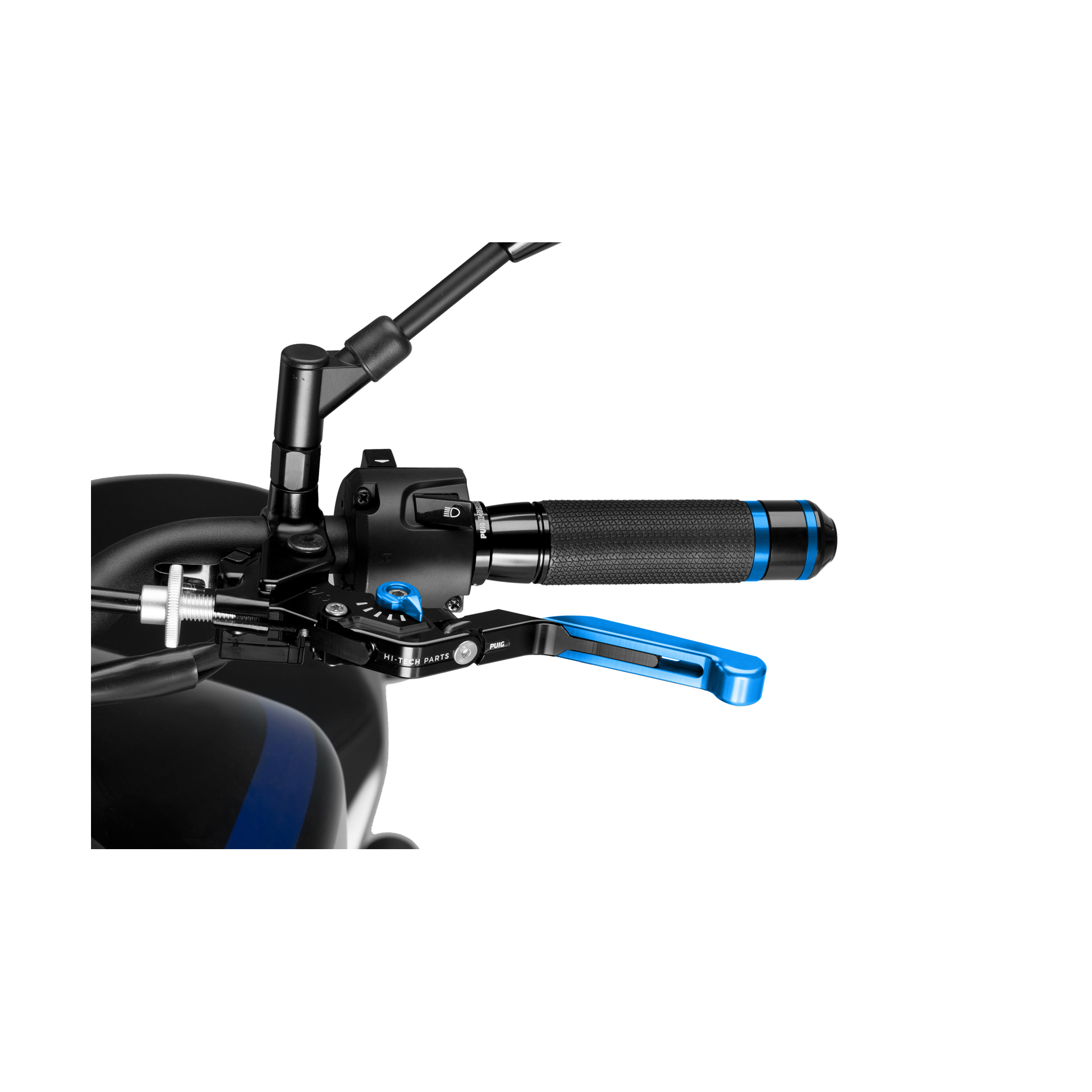 PUIG MANETE DE EMBRAI 3.0 EXTENSIVEL PRETO C/AFINADOR AZUL