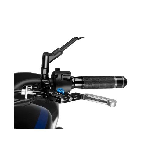 PUIG MANETE EMBRAIAGEM 3.0 PRATA EXTENSIVEL PRETO AFIN. AZUL