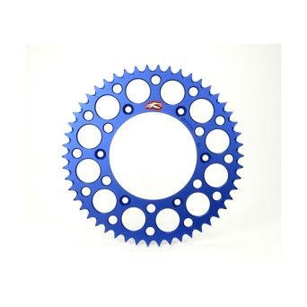 RENTHAL REAR SPROCKET BLUE Grvd Pkd RENTHAL REAR SPROCKET BLUE Grvd Pkd