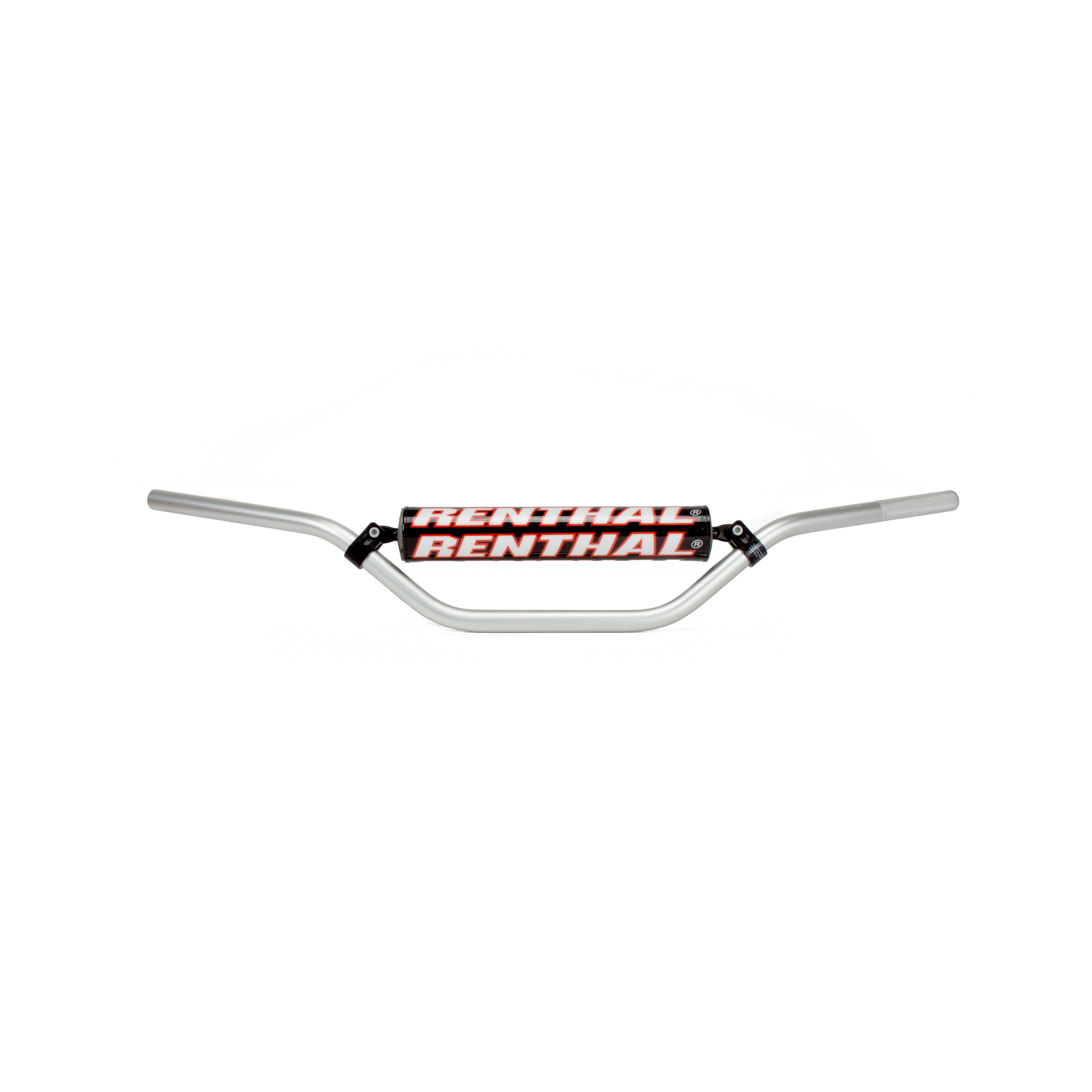 RENTHAL HANDLEBAR 7/8 SILVER - Padded PARIS DAKAR