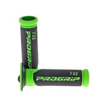 PROGRIP PUÑOS 732 SUPERBIKE FLUOR VERDE PROGRIP PUÑOS 732 SUPERBIKE FLUOR VERDE