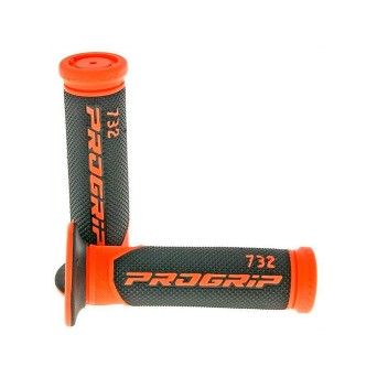 PROGRIP PU�OS 732 SUPERBIKE FLUOR NARANJA