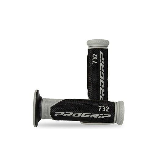 PROGRIP PU�OS 732 SUPERBIKE GRIS/NEGRO