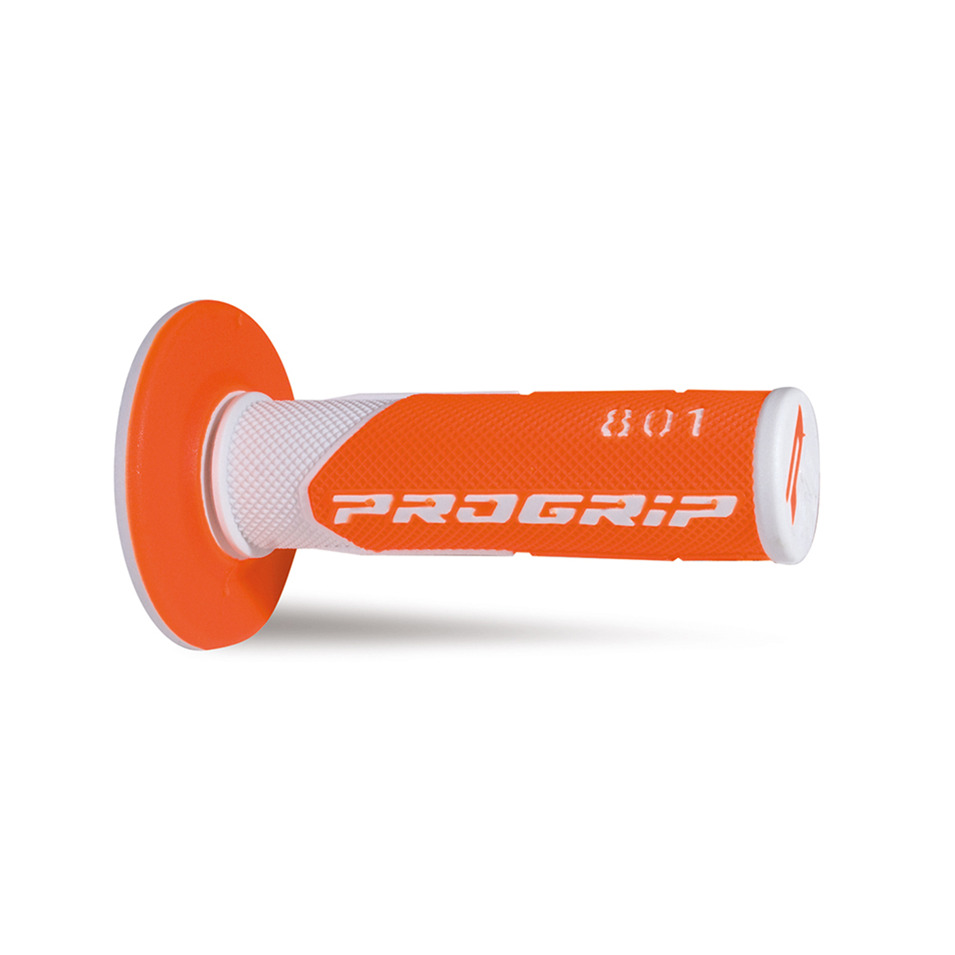 PROGRIP PUNHOS 801 MX BRANCO/LARANJA FLUOR