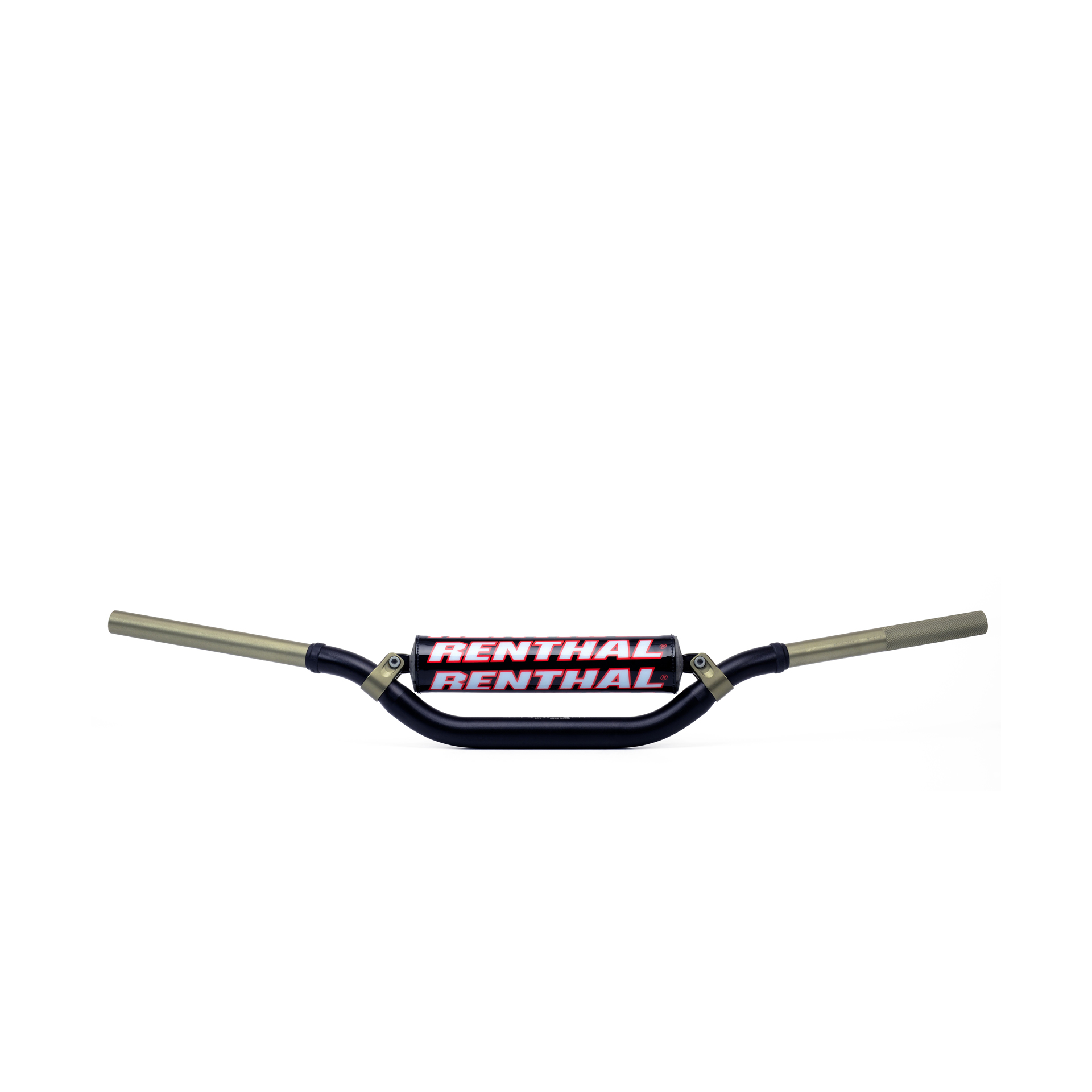 RENTHAL HANDLEBAR TWINWALL BLACK - PADDED RENTHAL HANDLEBAR TWINWALL BLACK - PADDED