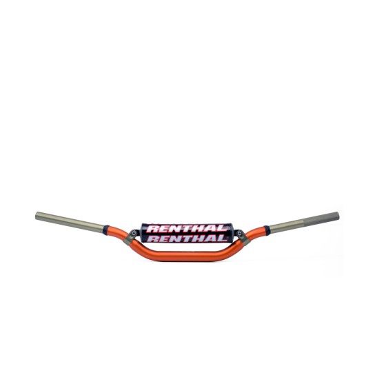RENTHAL HANDLEBAR TWINWALL ORANGE - PADDED RENTHAL HANDLEBAR TWINWALL ORANGE - PADDED