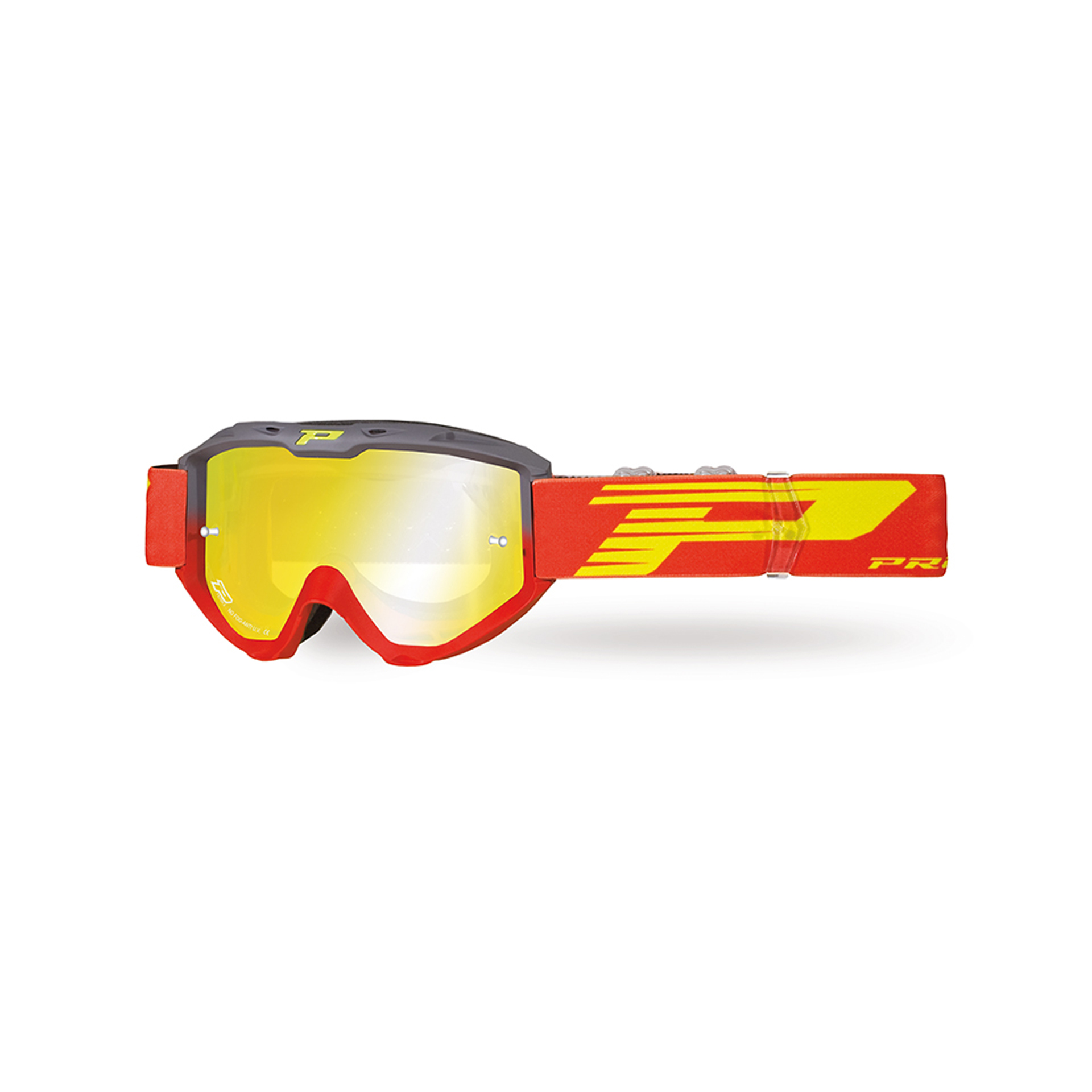 PROGRIP 3450 RIOT GOGGLES FLUO GREY/RED 3247 PROGRIP 3450 RIOT GOGGLES FLUO GREY/RED 3247
