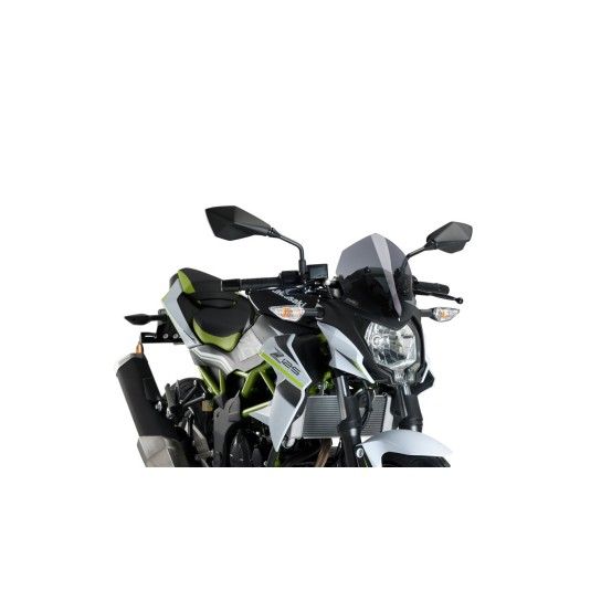 PUIG Z125 2019 WINDSHIELD NEW GENERATION SPORT DARK SMOKE PUIG Z125 2019 WINDSHIELD NEW GENERATION SPORT DARK SMOKE