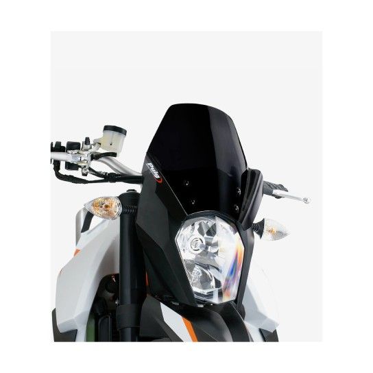 PUIG KTM 990 SUPERMOTO VIDRO NEW GENERATION PRETO PUIG KTM 990 SUPERMOTO VIDRO NEW GENERATION PRETO