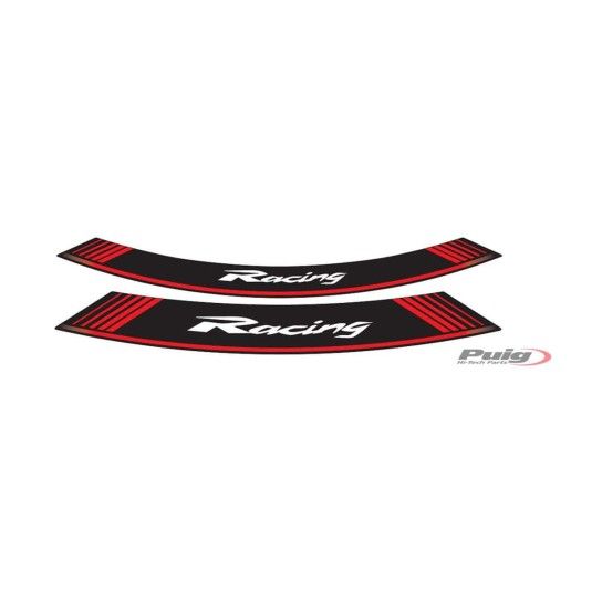 PUIG RACING FITAS DE RODA PERSONALIZADAS VERM PUIG RACING FITAS DE RODA PERSONALIZADAS VERM