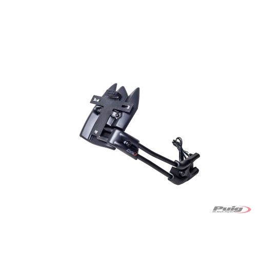 PUIG T-MAX 530 2012 SUPORTE MATRICULA PRETO MATE PUIG T-MAX 530 2012 SUPORTE MATRICULA PRETO MATE