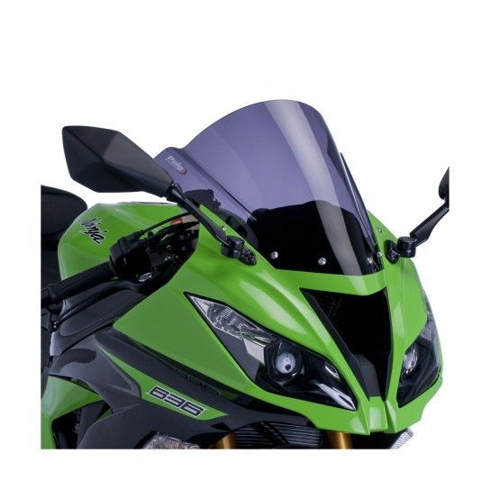 PUIG ZX-6R 636 2009-14/ZX10R 2008-10 VIDRO RACING FUMADO ESC PUIG ZX-6R 636 2009-14/ZX10R 2008-10 VIDRO RACING FUMADO ESC