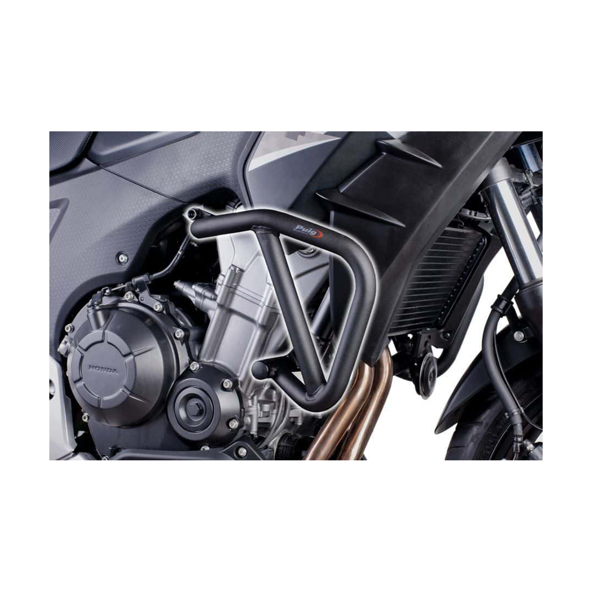 PUIG CB500F/X 2013-15 PROTE플O DE MOTOR PRETO PUIG CB500F/X 2013-15 PROTE플O DE MOTOR PRETO