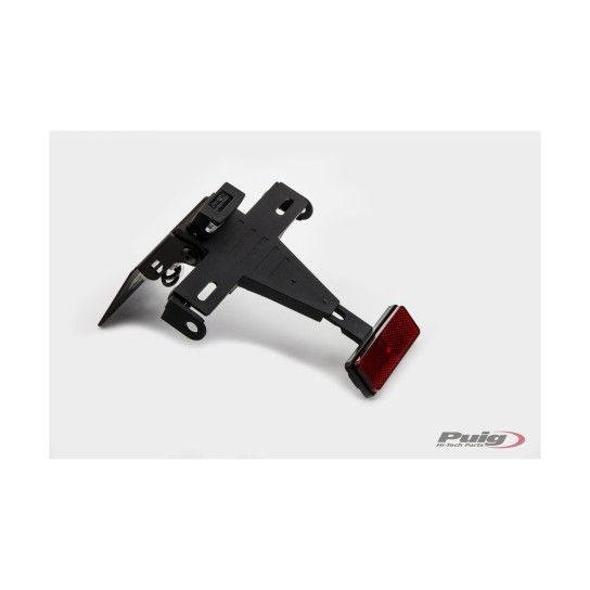 PUIG CBF650 14-19 SUPORTE MATRICULA PRETO PUIG CBF650 14-19 SUPORTE MATRICULA PRETO