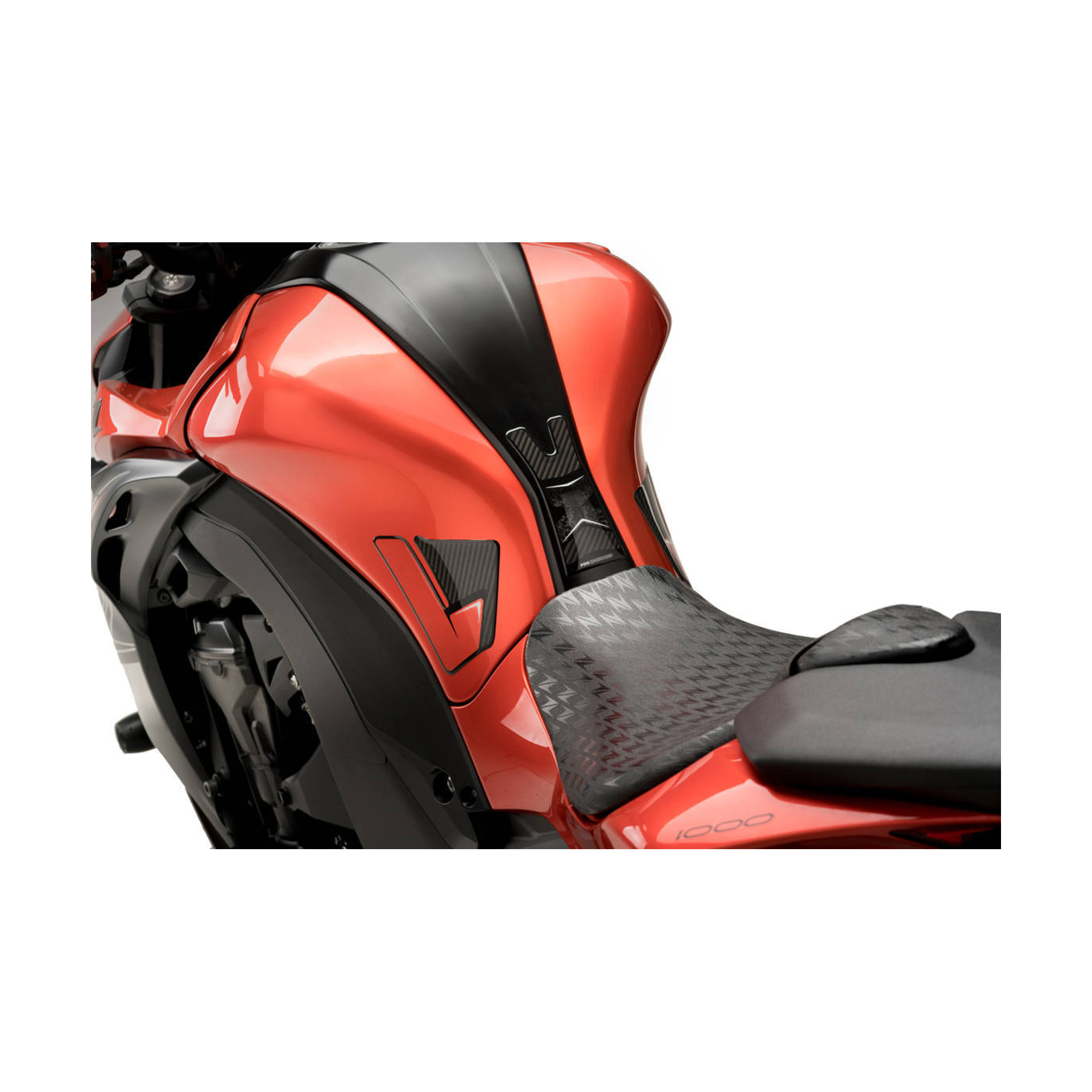 PUIG CARBON TANK PADS KAWASAKI Z1000 2015 PUIG CARBON TANK PADS KAWASAKI Z1000 2015