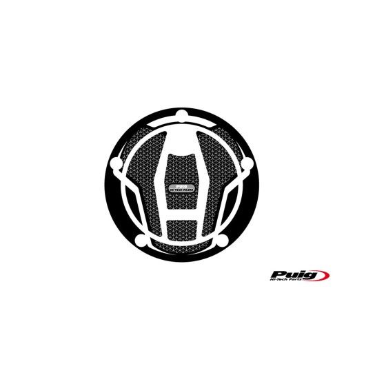 PUIG ZX10-R 2016 PROTETOR DE TAMPAO DE DEPOSITO CINZENTO PUIG ZX10-R 2016 PROTETOR DE TAMPAO DE DEPOSITO CINZENTO