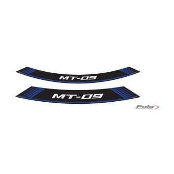 PUIG MT-09 FITAS DE RODA PERSONALIZADAS AZUL PUIG MT-09 FITAS DE RODA PERSONALIZADAS AZUL