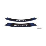 PUIG MT-07 FITAS DE RODA PERSONALIZADAS AZUL PUIG MT-07 FITAS DE RODA PERSONALIZADAS AZUL