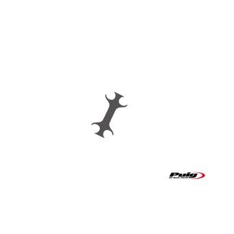 PUIG CB600f HORNET 2003-06 PROTECTOR PLATINA XTREME CARBONO PUIG CB600f HORNET 2003-06 PROTECTOR PLATINA XTREME CARBONO