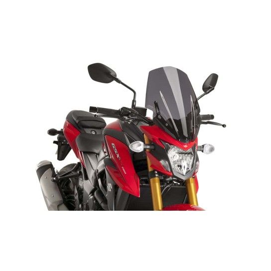 PUIG GSX-S 750 2017 PARABRISAS NAKED TOURING FUMADO ESC PUIG GSX-S 750 2017 PARABRISAS NAKED TOURING FUMADO ESC