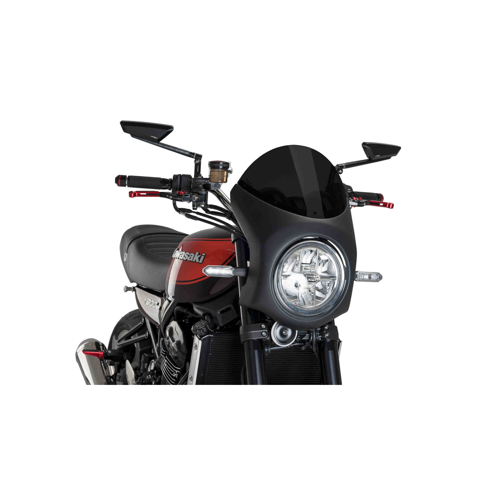 PUIG Z900RS 2018 VISEIRA SEMI-CARNADA RETRO FUMADA ESCURA PUIG Z900RS 2018 VISEIRA SEMI-CARNADA RETRO FUMADA ESCURA