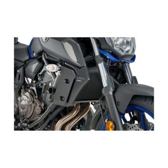 PUIG MT-07 2018-19 TAMPAS LATERAIS RADIADOR PRETO MATE PUIG MT-07 2018-19 TAMPAS LATERAIS RADIADOR PRETO MATE