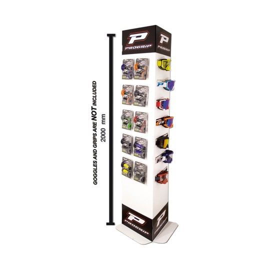 PROGRIP GOGGLES AND GRIPS DISPLAY RACK PROGRIP GOGGLES AND GRIPS DISPLAY RACK