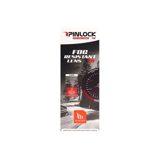 MT PINLOCK MAX VISION V-10 DKS 170 TRANSPARENTE