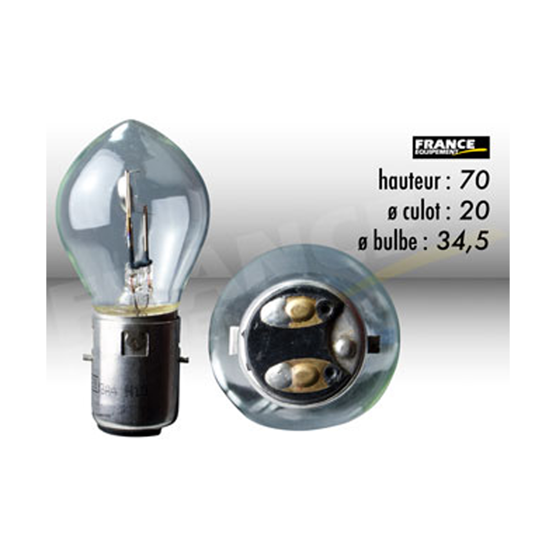 FE LAMPARA 12V35/35W RING BA20D