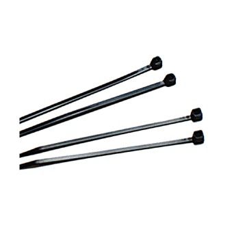 OXFORD ABRA�ADEIRAS 2.5 X 100MM PRETAS 100 UNIDADES