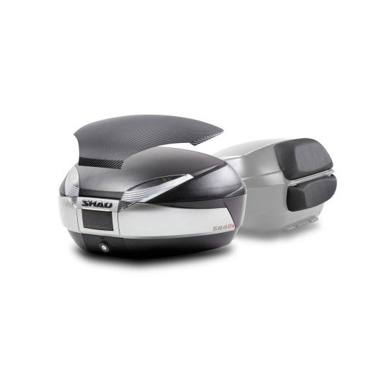 SHAD SH48 TITANIUM PACK (TAPA CARBONO+RESP.) SMART LOCK