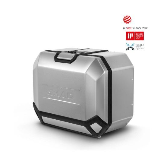 SHAD LEFT SIDE ALUMINIUM CASE TERRA 47LT SHAD LEFT SIDE ALUMINIUM CASE TERRA 47LT
