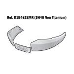 SHAD SH48 TAMPAS LATERAIS NEW TITANIUM SHAD SH48 TAMPAS LATERAIS NEW TITANIUM