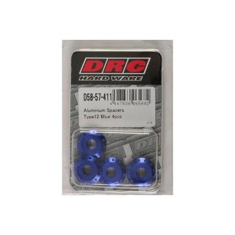 DIRT FREAK ESPA�ADOR M6 TIPO-12 AZUL 4UNID
