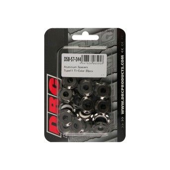DIRT FREAK ESPA�ADOR M6 TIPO-11 TITANIO 20UNID