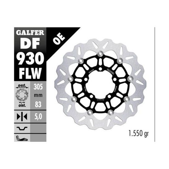 GALFER TRIUMPH TIGER FRONT BRAKE DISC