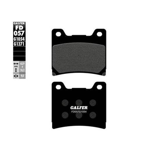 GALFER 057-1054 PASTILHAS TRAVAO GALFER 057-1054 PASTILHAS TRAVAO