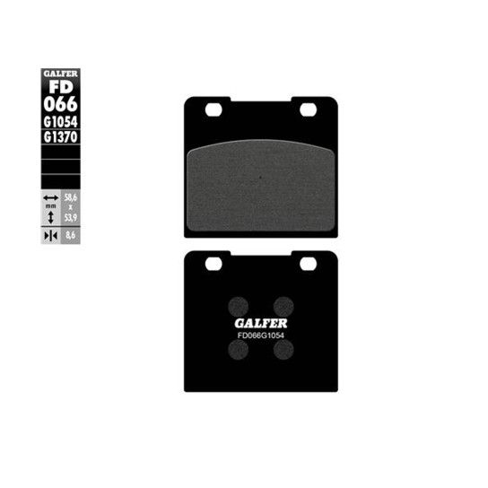 GALFER 066-1054 PASTILHAS TRAVAO GALFER 066-1054 PASTILHAS TRAVAO