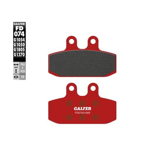 GALFER 074-1805 PASTILHAS TRAVAO TRIAL