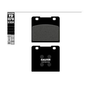 GALFER 078-1054 BRAKE PADS