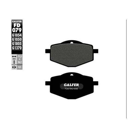 GALFER 079-1050 PASTILHAS GALFER 079-1050 PASTILHAS