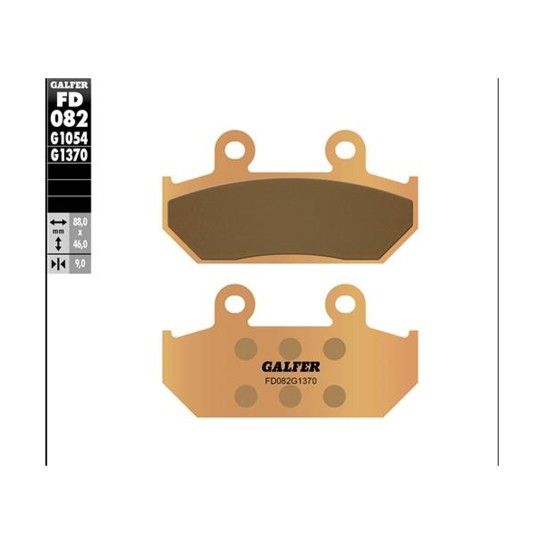 GALFER 082-1370 PASTILHAS TRAVAO GALFER 082-1370 PASTILHAS TRAVAO