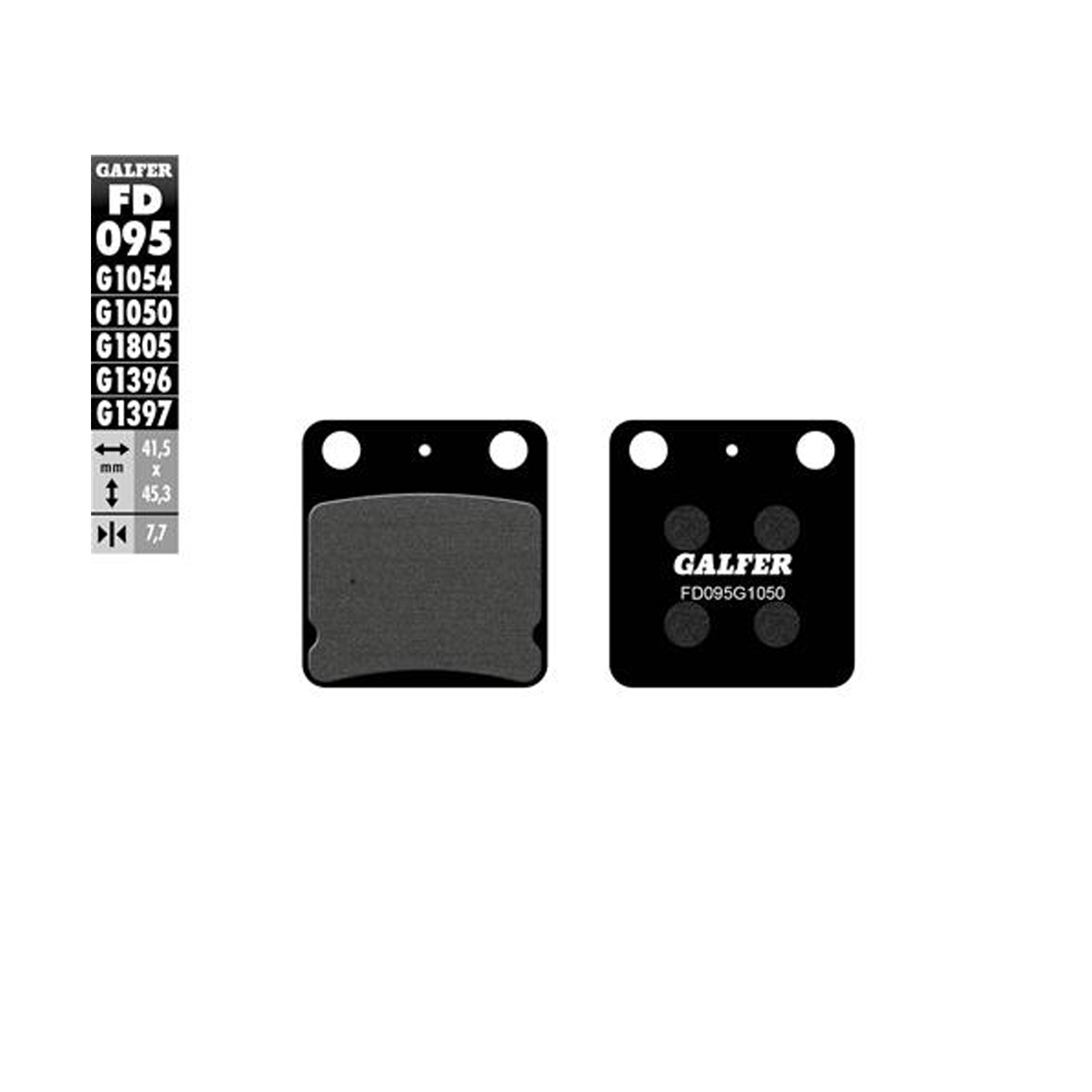 GALFER 095-1050 PASTILHAS GALFER 095-1050 PASTILHAS