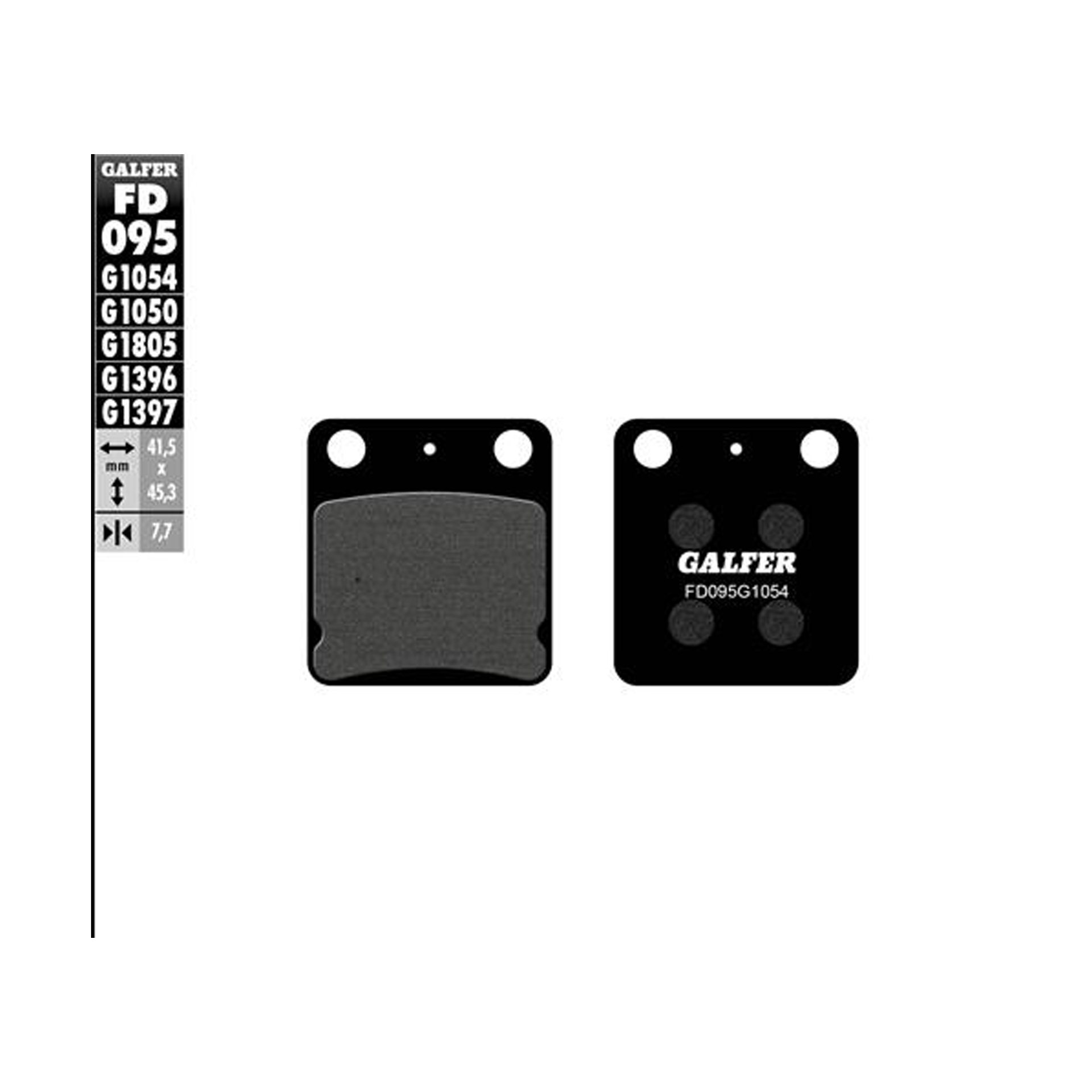 GALFER 095-1054 PASTILHAS GALFER 095-1054 PASTILHAS
