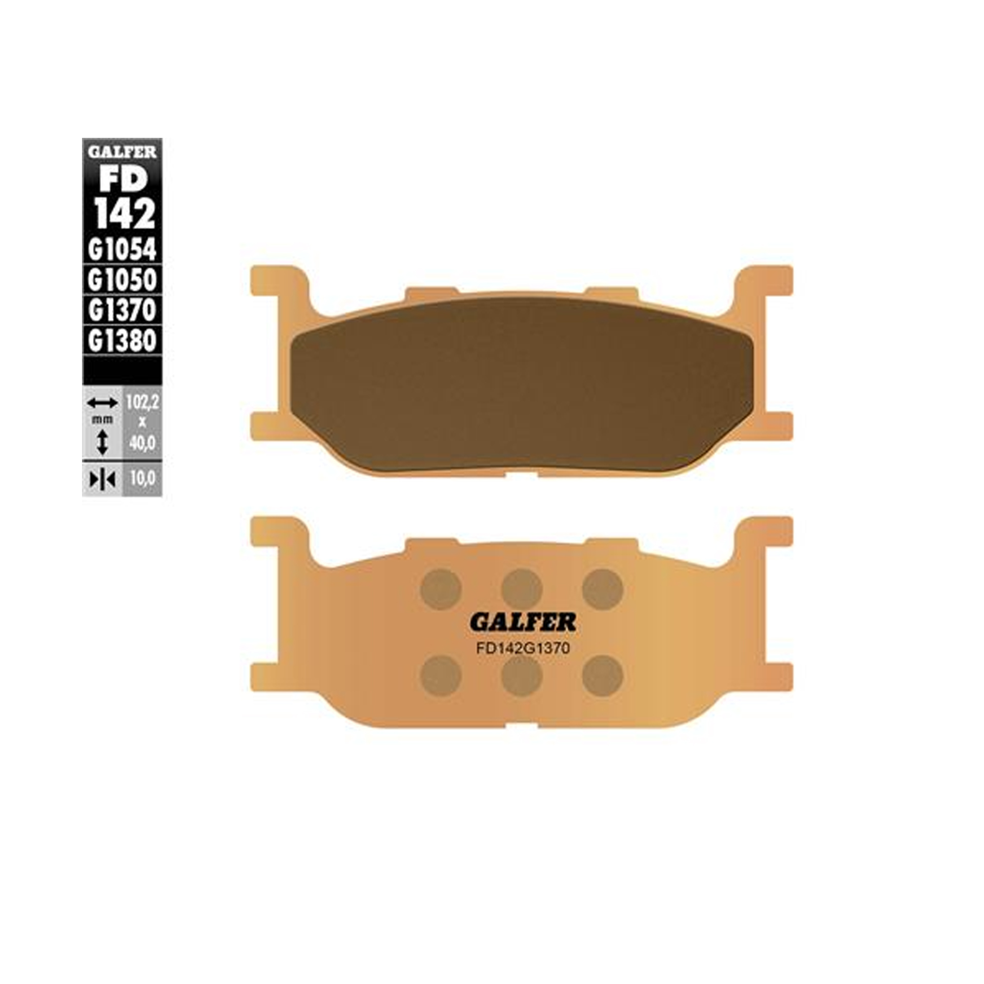 GALFER 142-1370 PASTILHAS TRAVAO