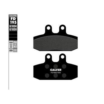 GALFER 195-1050 PASTILHAS