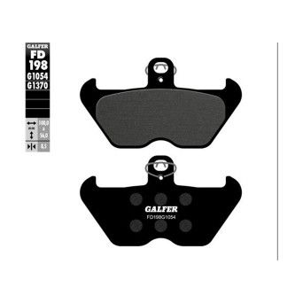 GALFER 198-G1054 PASTILHAS TRAVAO