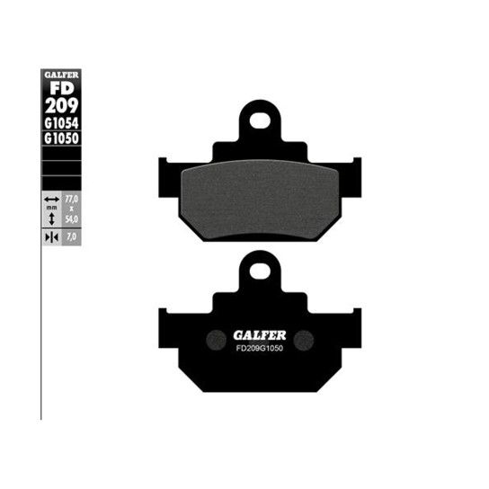 GALFER 209-1050 PASTILHAS GALFER 209-1050 PASTILHAS