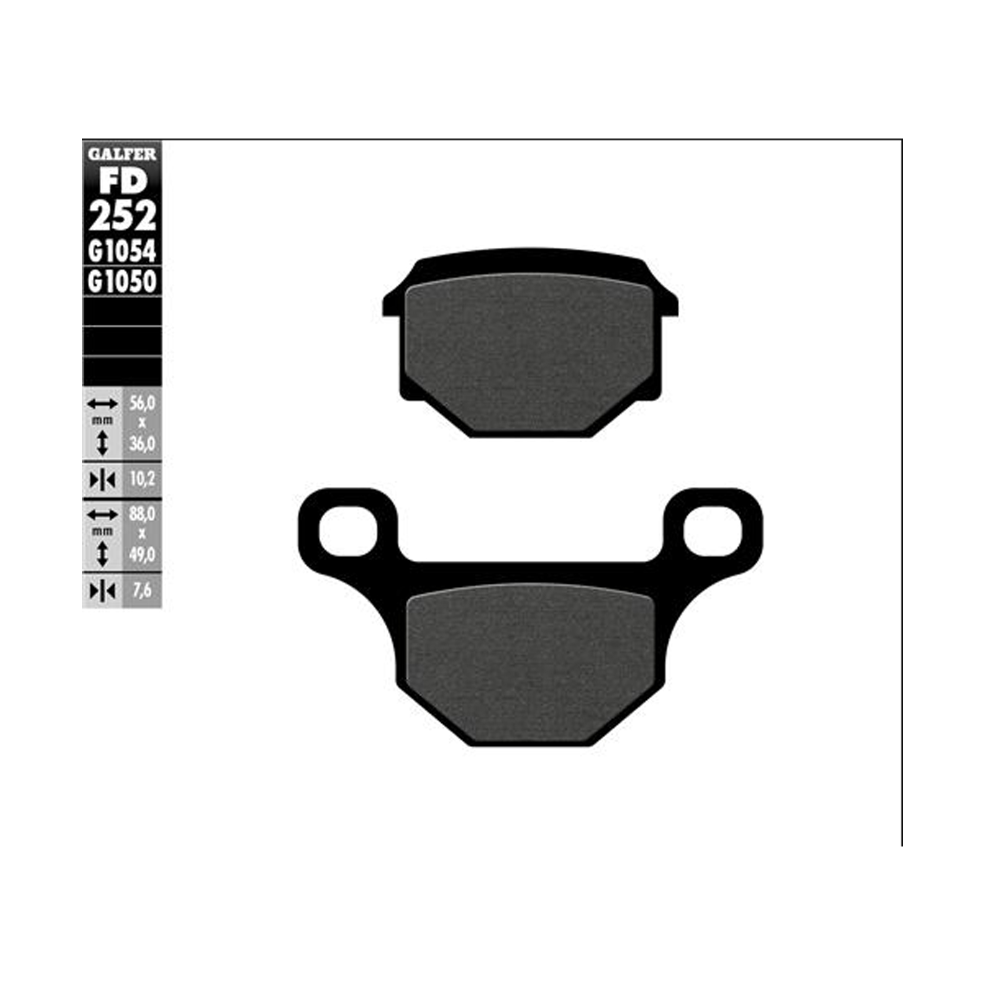 GALFER 252-1050 PASTILHAS GALFER 252-1050 PASTILHAS